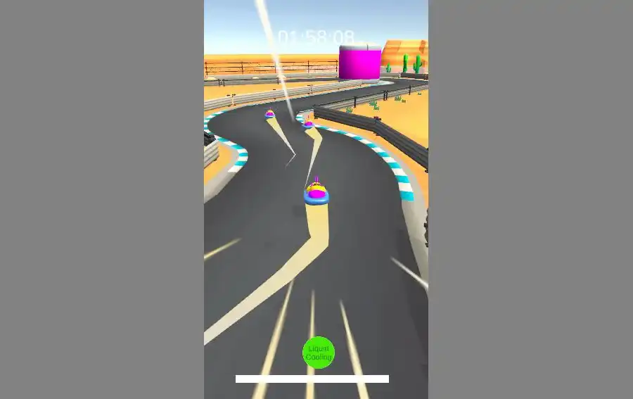 Racing riot gameplay footage 5