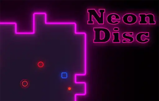 Neon Disc Logo