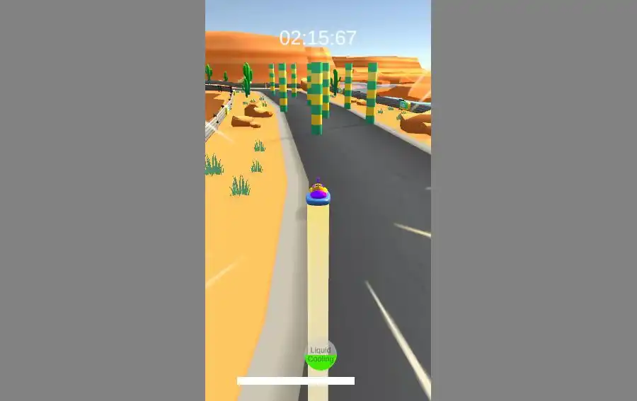 Racing riot gameplay footage 1