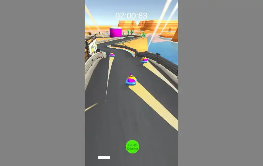 Racing riot gameplay footage 2