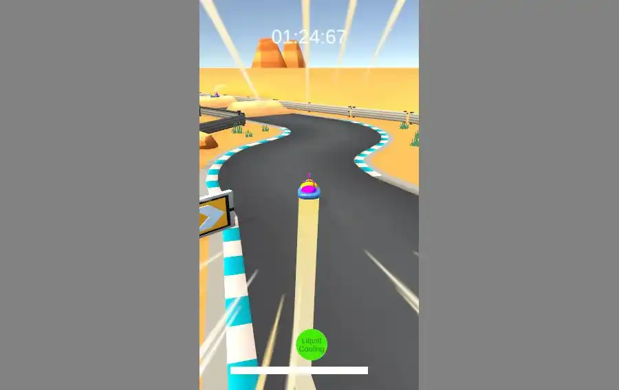 Racing riot gameplay footage 8